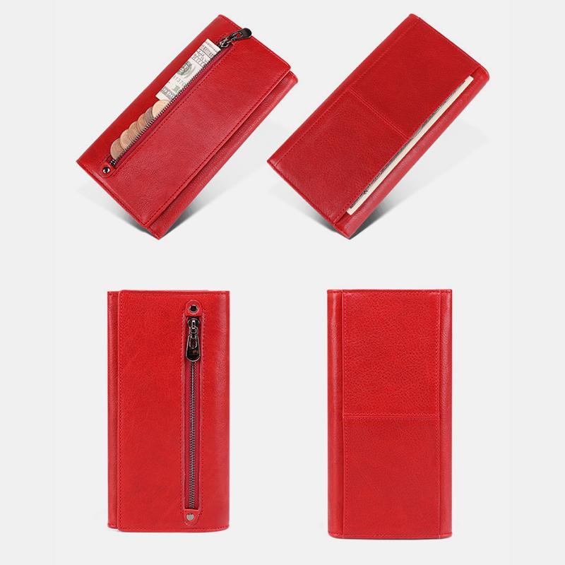 Genuine Leather RFID Vintage Wallet