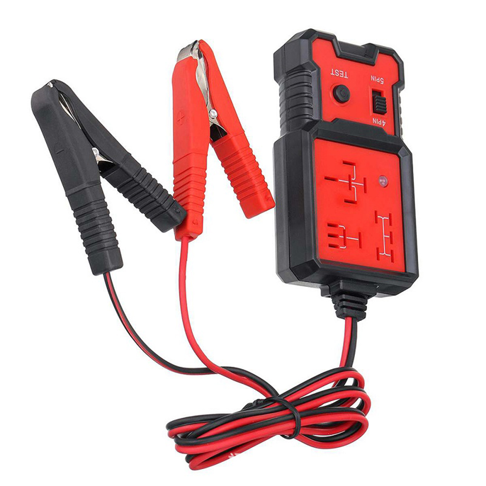12V Electronic Automotive Relay Tester 4 Pin 5 Pin Car Auto Battery Checker от Cesdeals WW