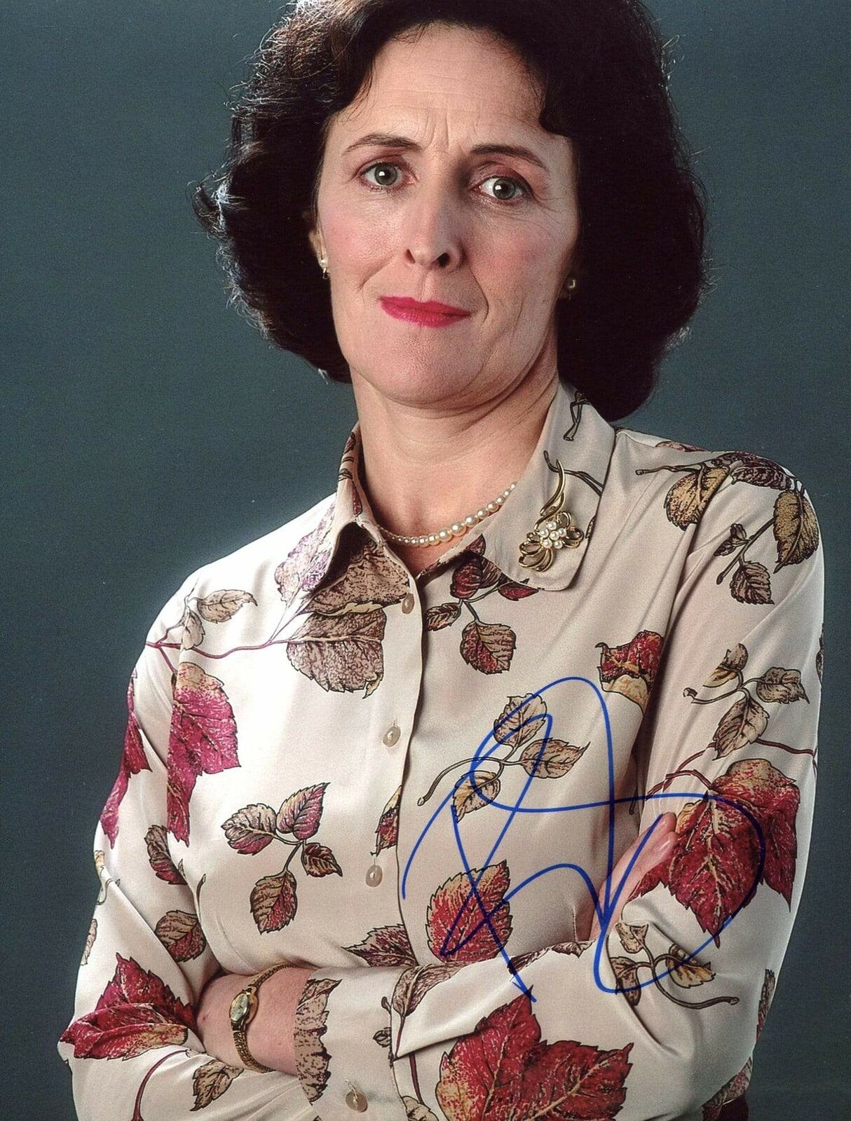 Fiona Shaw ACTRESS autograph, IP signed Photo Poster painting