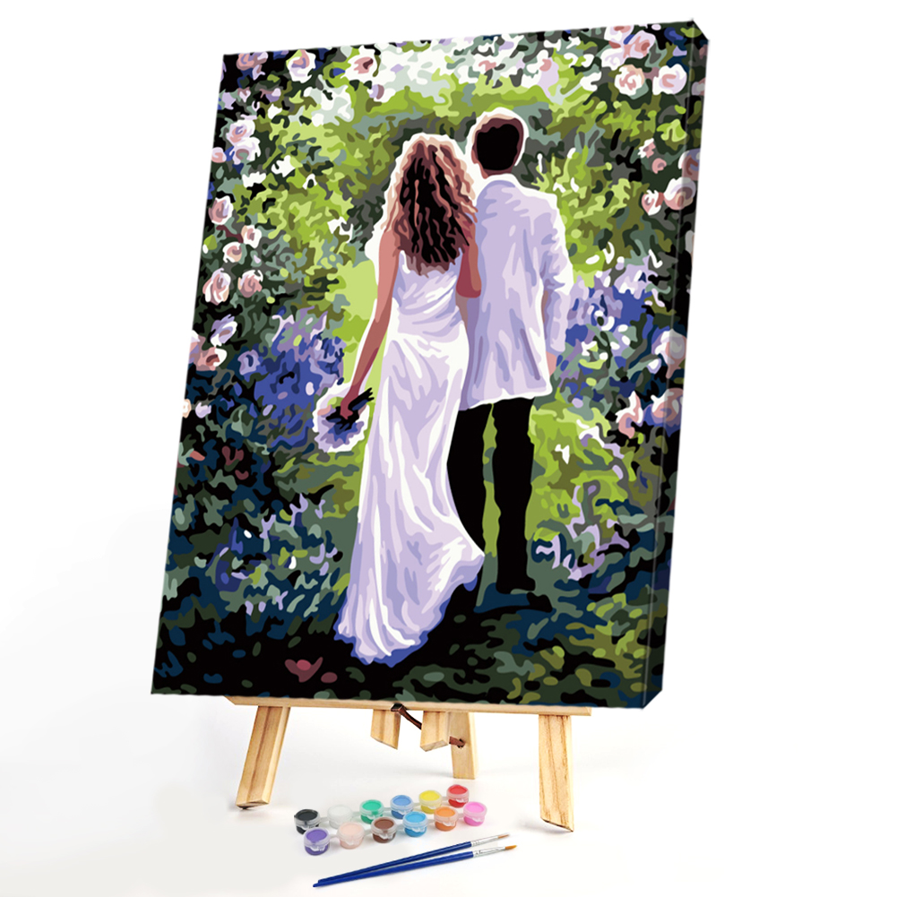 

40*50CM Paint By Numbers-Loving Couple, 501 Original