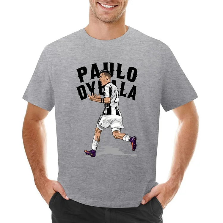 Paulo Dybala Soccer Culture IllustrationMen's T-shirt