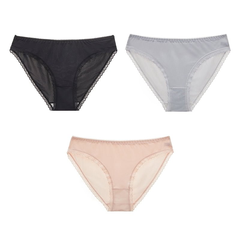 Women's Underwear Panties For Women Briefs Ice Silk Soft Underwear For Woman Female Panties High Quality New 2022 BANNIROU