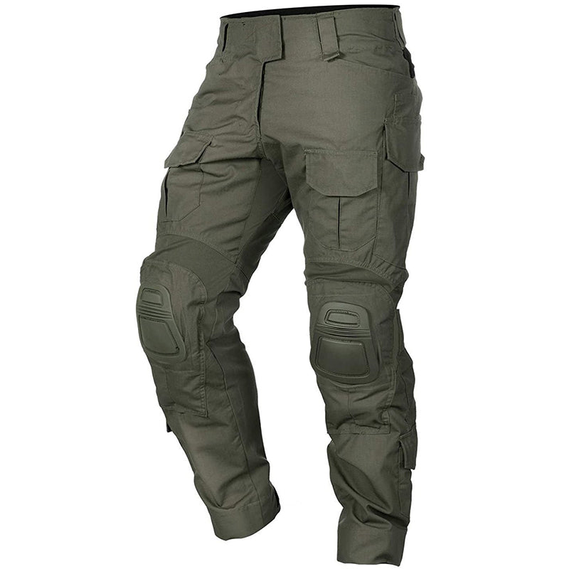 Tactical Combat Pants & Knee Pads Airsoft Pants Tactical Camo Trousers