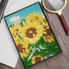 DIY Sunflower Diamond Art Painting Notebook