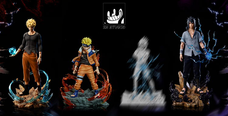 PRE-ORDER ZH Studio NARUTO End Valley UZUMAKI 1/6 & 1/4 Statue(GK）