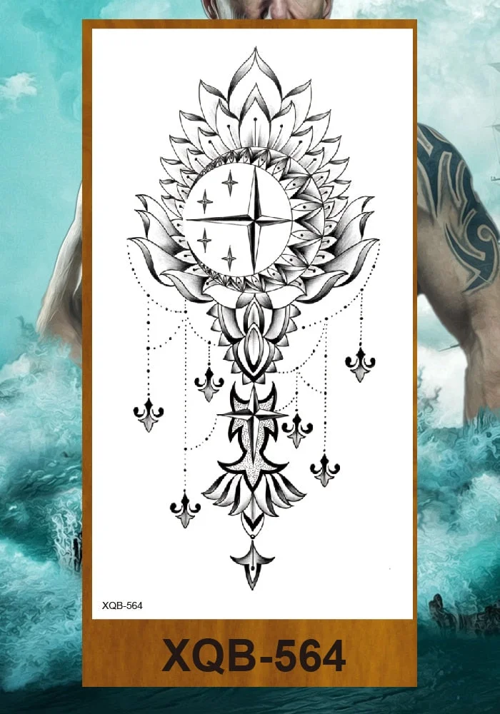 Temporary Tattoos Stickers Woman Arm Neck Chest Fake Tattos Girl Flower Cute Fox Mask Pussy Cat Body Makeup Waterproof Serpenti