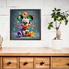 Mickey mouse-plein diamant rond peinture-40 * 40cm