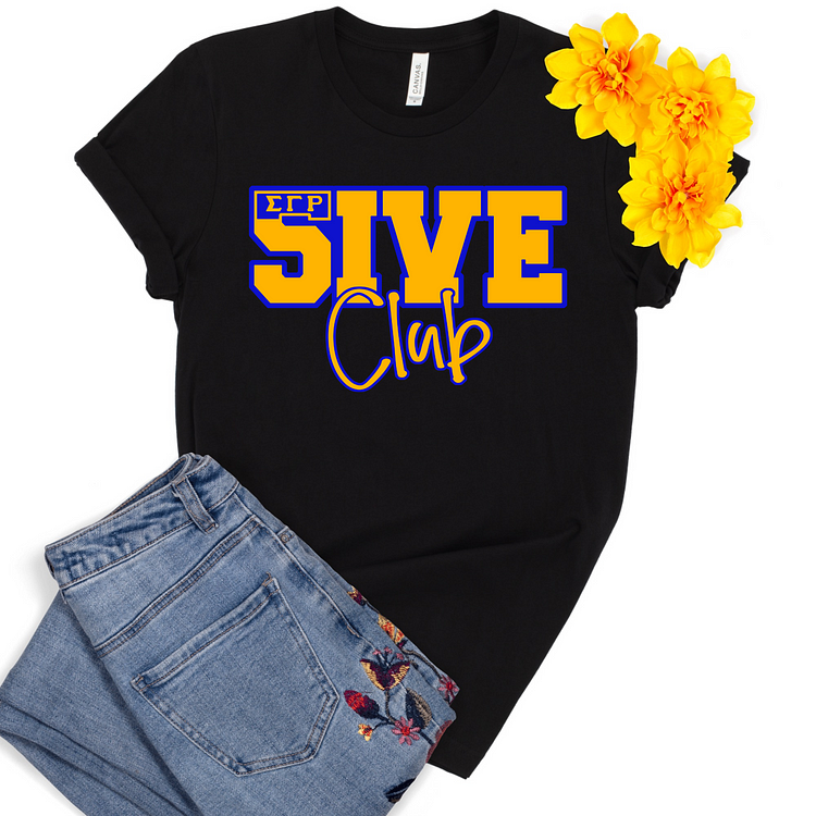 SGRHO Five Club T-Shirt