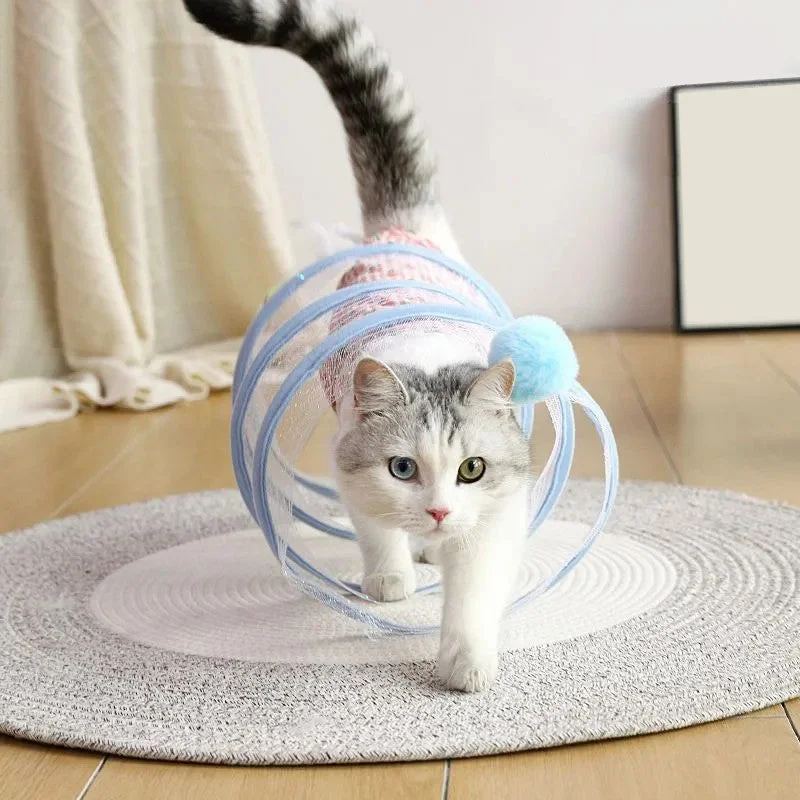 Cat Tunnel Toy - Last Sale 70% Off