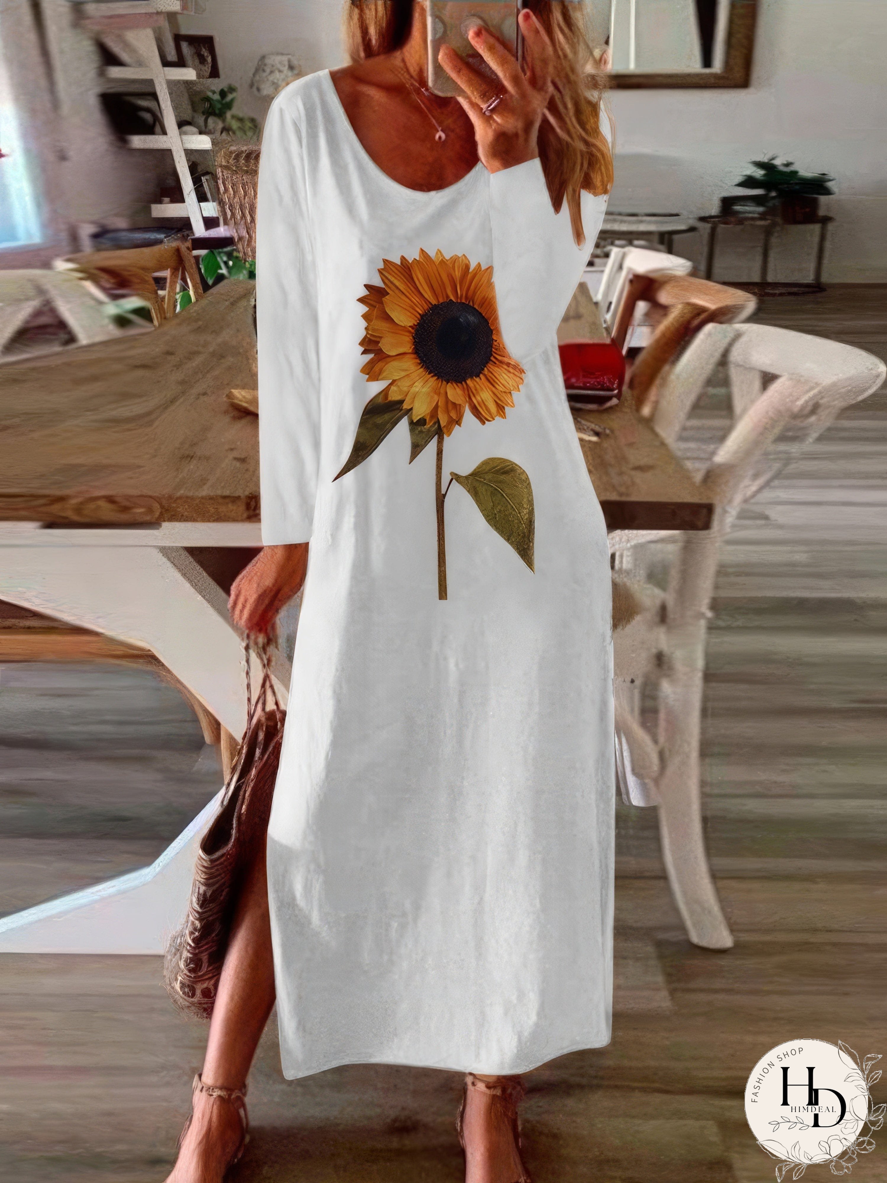 Women's Olive Green Corduroy Mini Dress