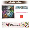 Diamond Painting -DIY Round Drill Butterfly Girl(40x40cm)