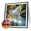 Diamond Painting-DIY Full Round Drill Horse(40*40 CM)