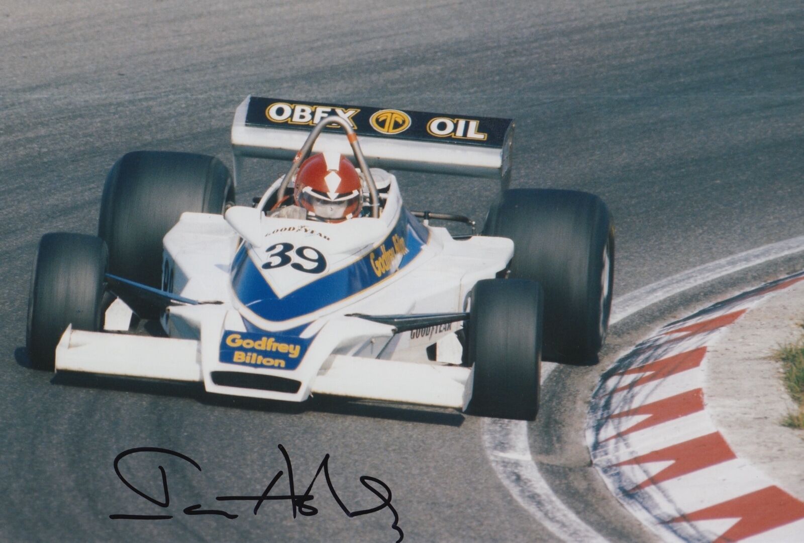 Ian Ashley Hand Signed 12x8 Photo Poster painting Formula 1 F1 4.