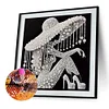 Elegante Dame - speziell geformte Diamond Painting - 30*30cm