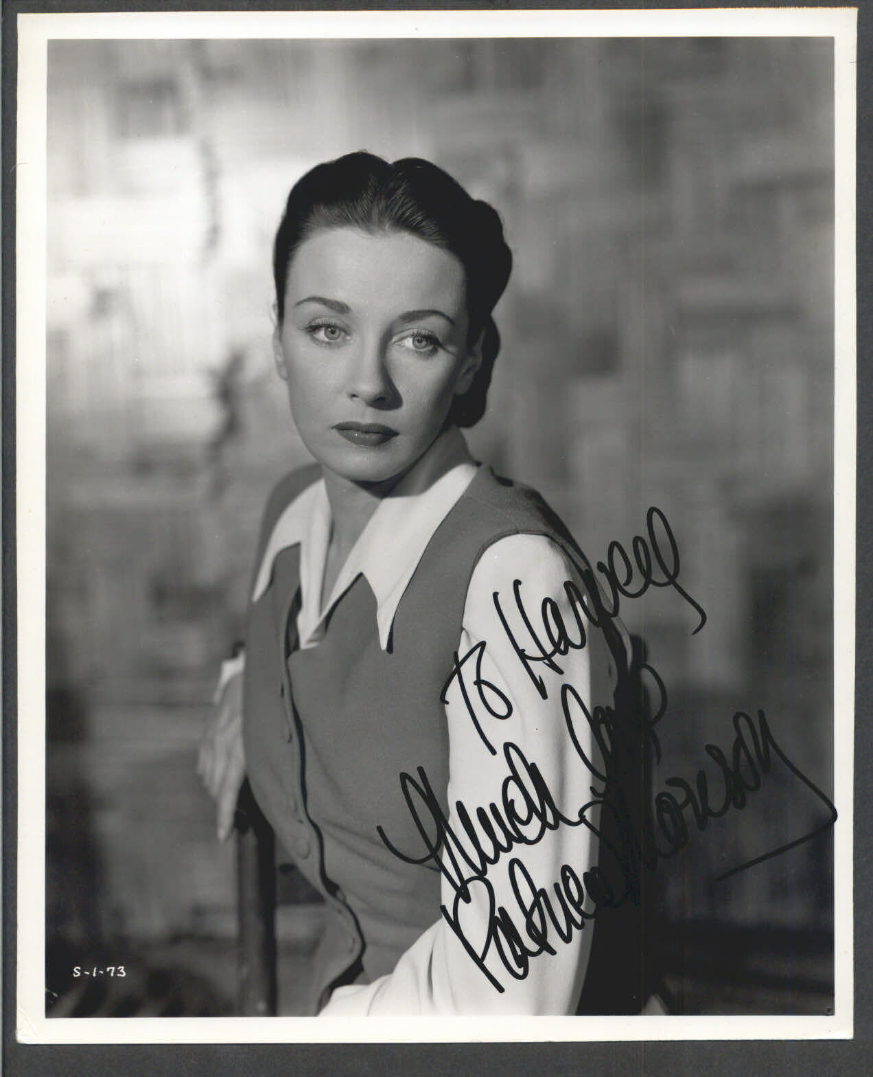 Patricia Morison - Signed Vintage Celebrity Autograph Photo Poster painting - Dressed to Kill