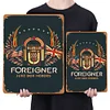 Foreigner - Vintage Metal Signs - 20*30cm/30*40cm - Music