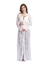Maternity Photo Shoot Pregnant Photography Props Long Sleeve Dress