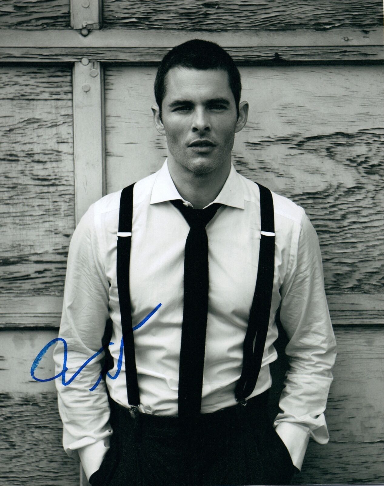 James Marsden Signed Autographed 8x10 Photo Poster painting X-MEN Anchorman Enchanted COA VD