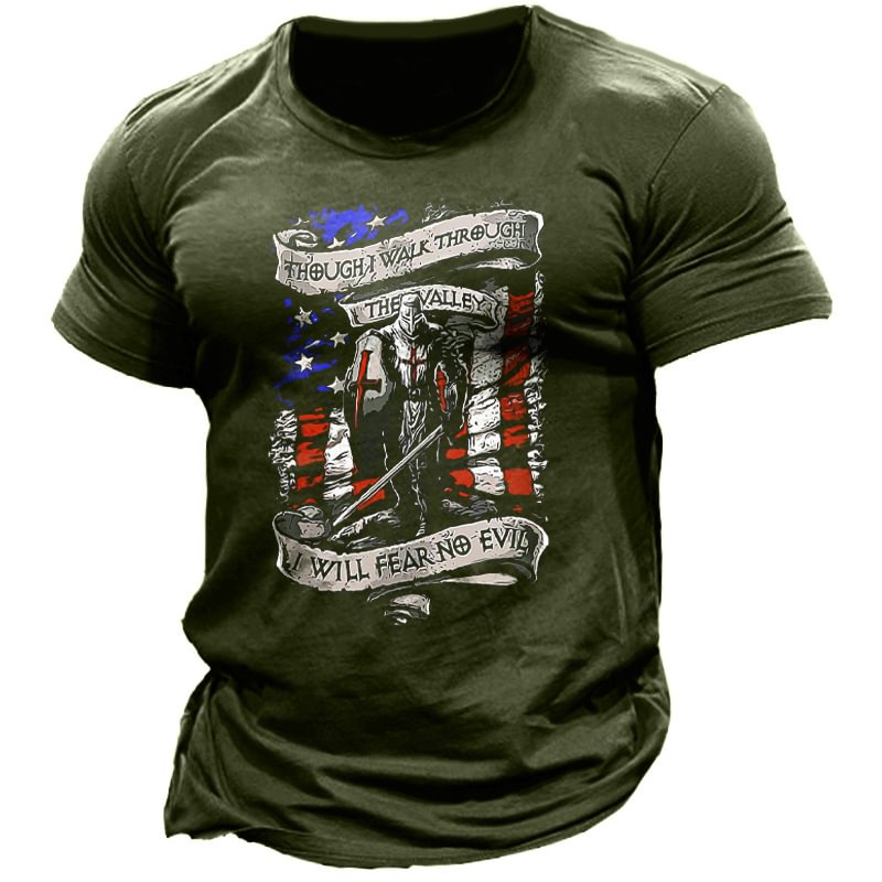 Men's Street Style Short Sleeve Printed T-shirt
