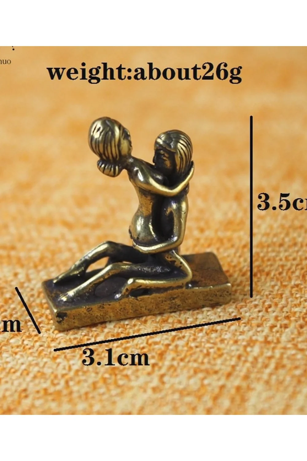  Postures Brass Sexy Figurine Status Funny Mini Sex Home Decor Office Decoration Ornament Crafts Women Men Make Love Miniatures 921-0