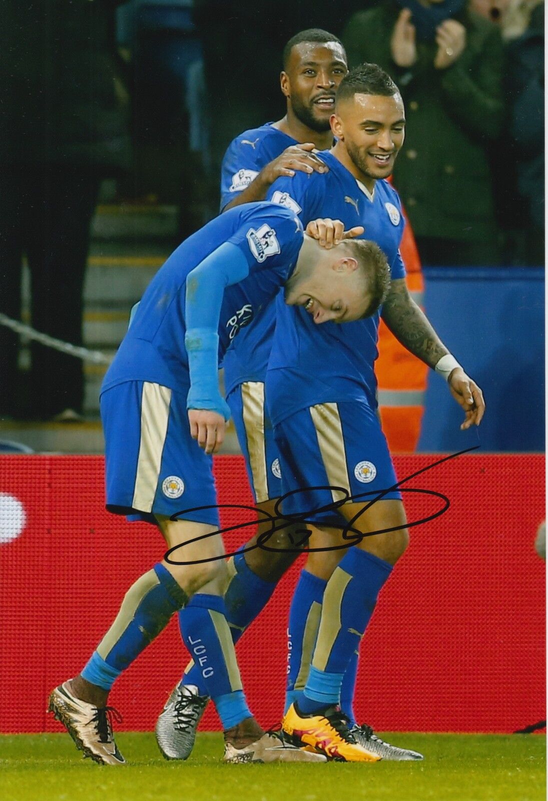 LEICESTER CITY HAND SIGNED DANNY SIMPSON 12X8 Photo Poster painting 3.