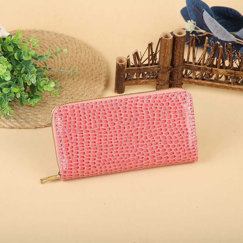 Unisex Solid Color Pu Leather Side Zipper Wallets