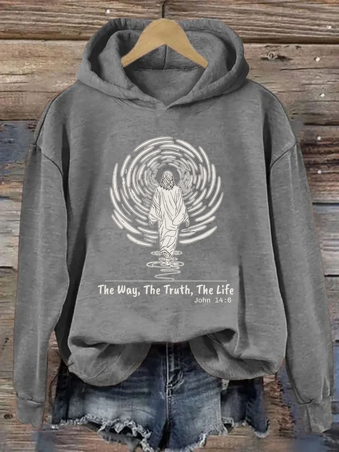 The Way The Truth The Life John 14:6 Hoodie