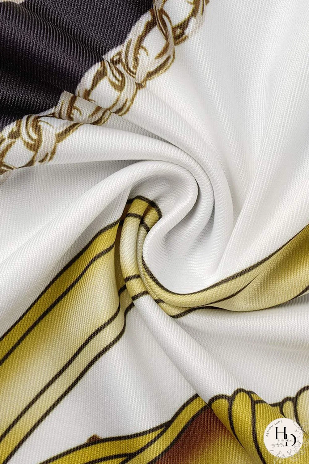 Multicolor Fashion Casual Print Bandage Patchwork V Neck Long Dress