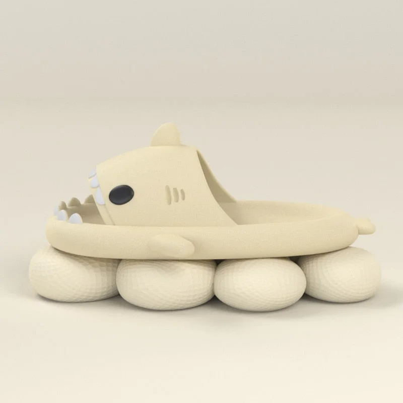 Man Women Shark Slippers Summer Adult Couple Slippers Indoor And Outdoor Funny Home Shoes Lovely Cartoon Cute Animal Slipper