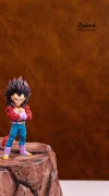 WCF Scale GT Ver. Super Saiyan 4 Son Goku & Super Saiyan 4 Vegeta - Dragon Ball Statue - Round Studio