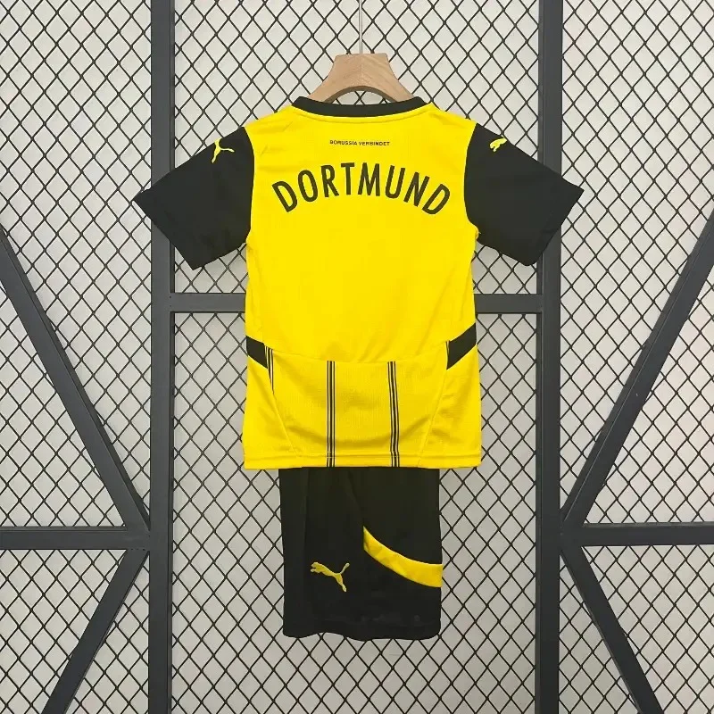 2024/2025 Kids Size Dortmund Home Football Shirt 1:1 Thai Quality