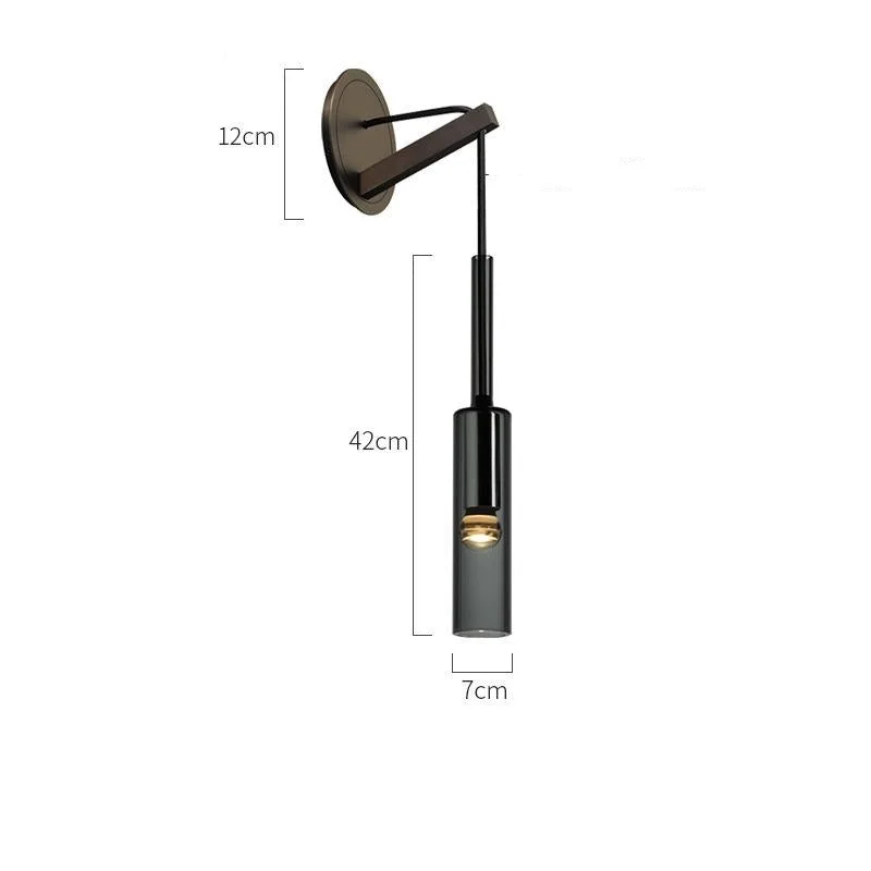 Nordic Modern All Copper Wall Lamp