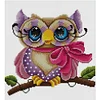 Owl - 14CT Stamped Cross Stitch 31*28cm/12.2*11.02in