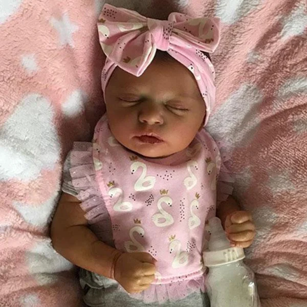 17" Little Meroy Reborn Baby Girl - Reborn Shoppe