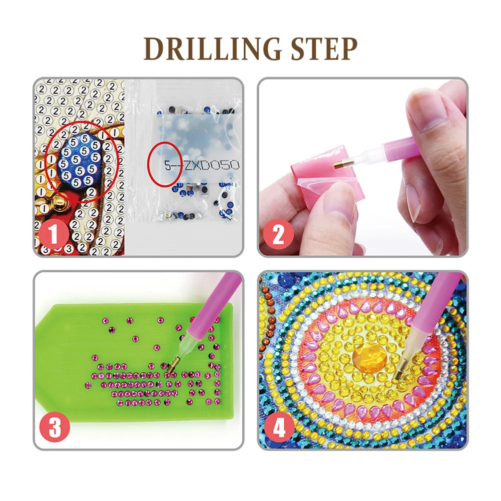 Butterfly DIY Diamond Painting LED Light Embroidery Night Lamp Home Decor