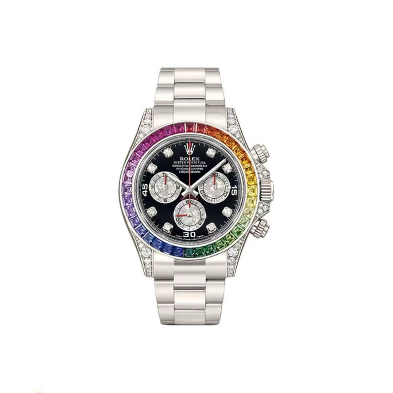 改裝定製 ROLEX 勞力士 宇宙計時迪通拿系列 自動機械機芯 瑞錶 40mm 116599-RBOW
