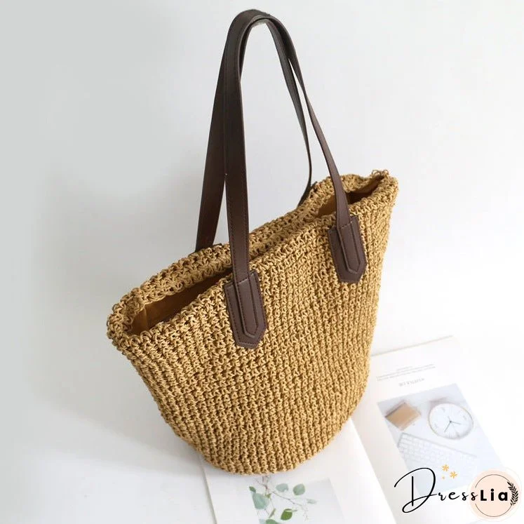Summer Shopping Bag Bucket Bag