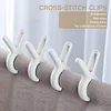 2/3 Pcs Windproof Bath Towel Quilt Clamp Hanger for Bed Linen and Thick Clothing