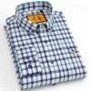 Men's 100% Cotton Plaid Shirt