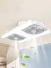 Low Profile Ceiling Fans with Lights 180 Rotating & 3 Speeds Window Exhaust Fan Reversible Airflow Control Ideal for Home Bedroom Or Office