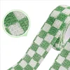 【Wholesale Discount】Self Adhesive Tape Elastic Bandage Finger Protector Wrap (Green Plaid)
