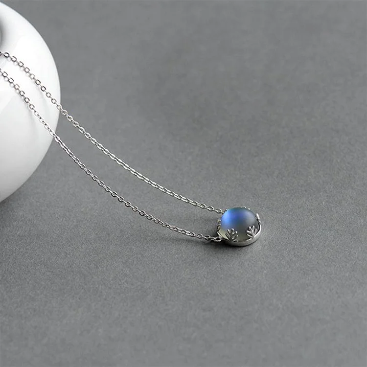 Aurore Borealis Silver Necklace | 168DEAL