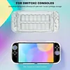 Crystal Clear Housing Case Antiscratch Hard Clear Frame Protector Case with 14 Card Slots for Nintendo for Switch 2 Console Accessory