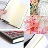 DIY Flowers A5 Special Shaped 50 Pages Diamond Painting Notebook