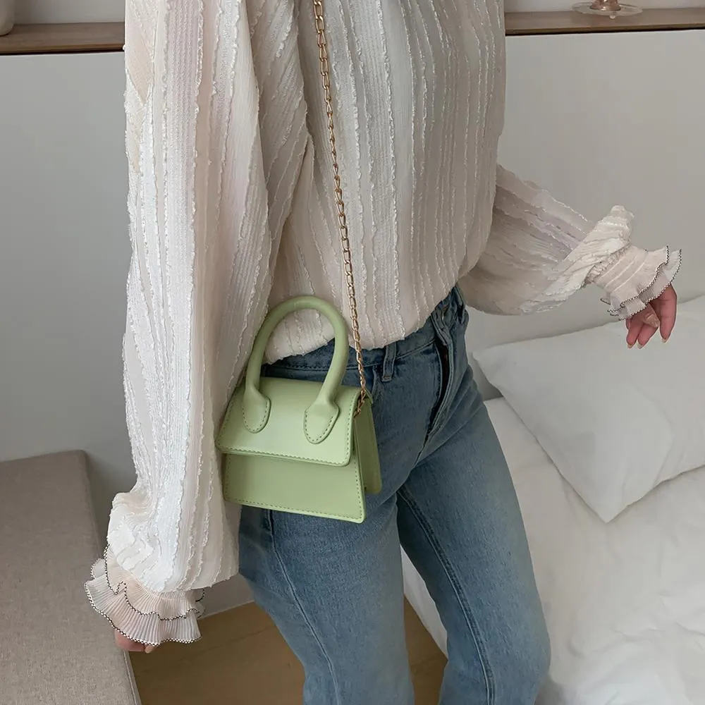 NEW Crossbody Bag For Women 2022 Mini Chain Shoulder Bag hasp Small Messenger Bag Womens Handbags and Purses evening clutch bags