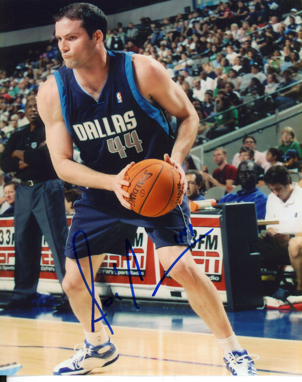 Austin Croshere Autographed 8x10 Dallas Mavericks#S1461