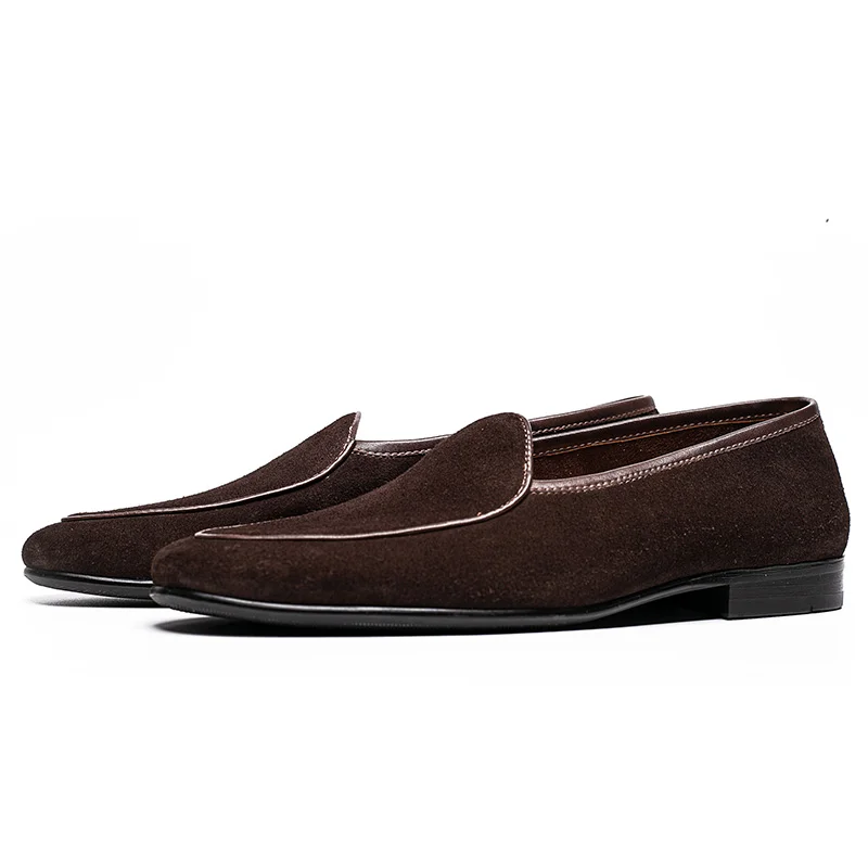 THE IAN LOAFER SHOE IN COFFEE
