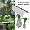 3 in 1 Car Glass Squeegee Spray Glass Wiper Water Squeegee Spray Bottle Cleaning