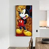 (40*70cm)Mickey Mouse - Full Round Drill Diamond Painting