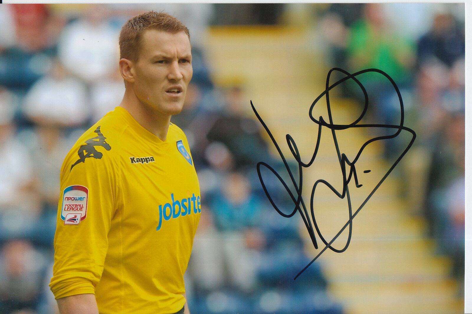 PORTSMOUTH HAND SIGNED JAMIE ASHDOWN 6X4 Photo Poster painting 8.